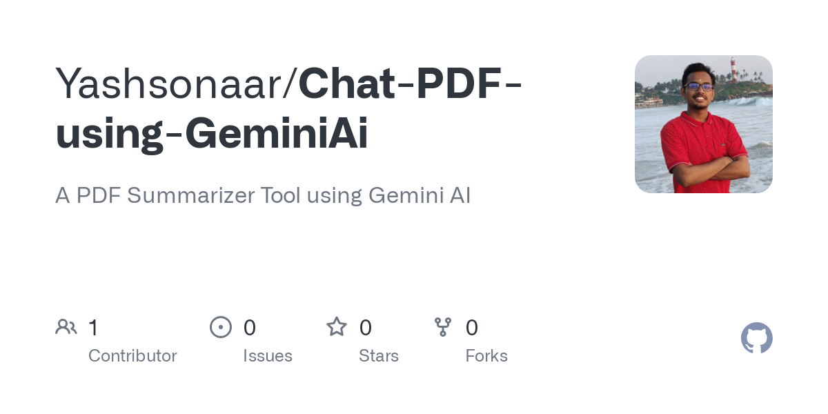 Chat PDF using GeminiAi