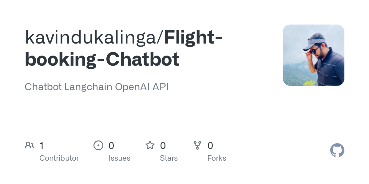 Flight booking Chatbot