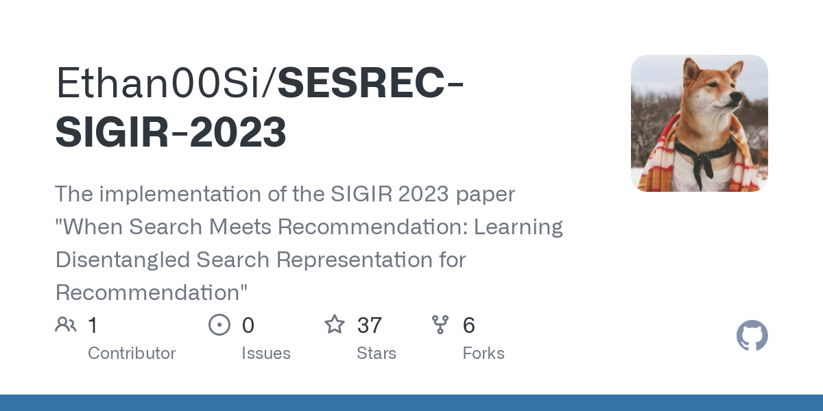 SESREC SIGIR 2023