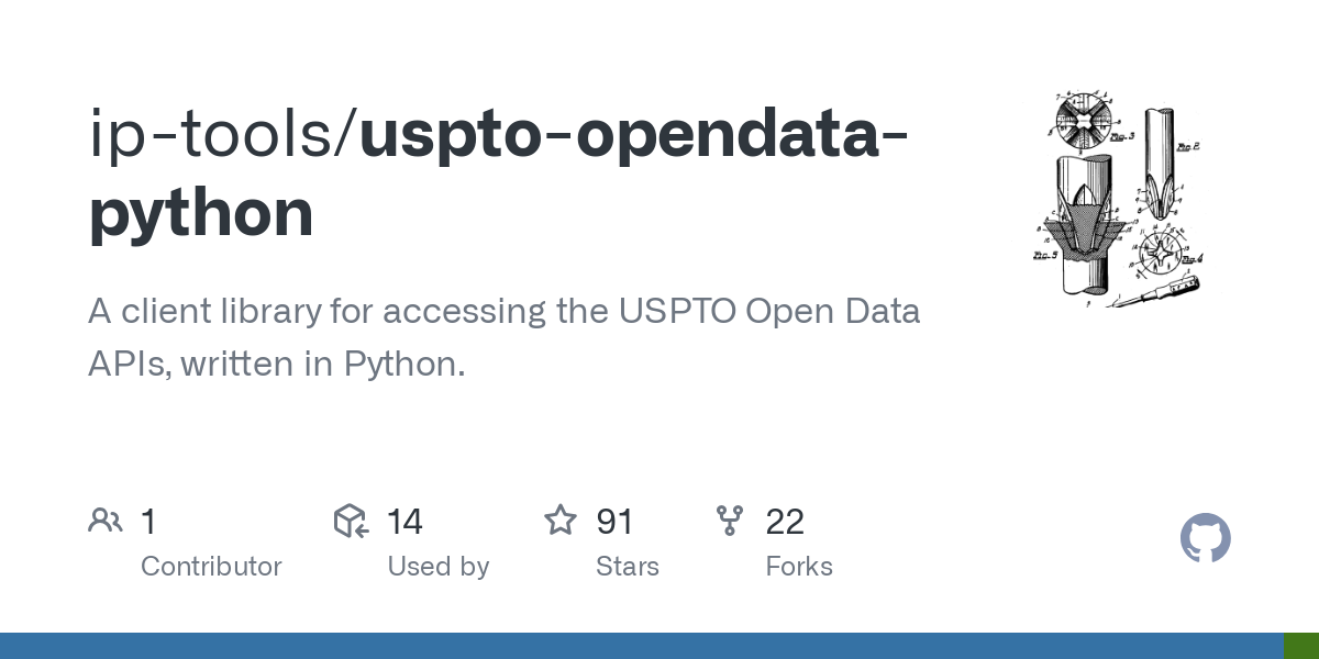 uspto opendata python