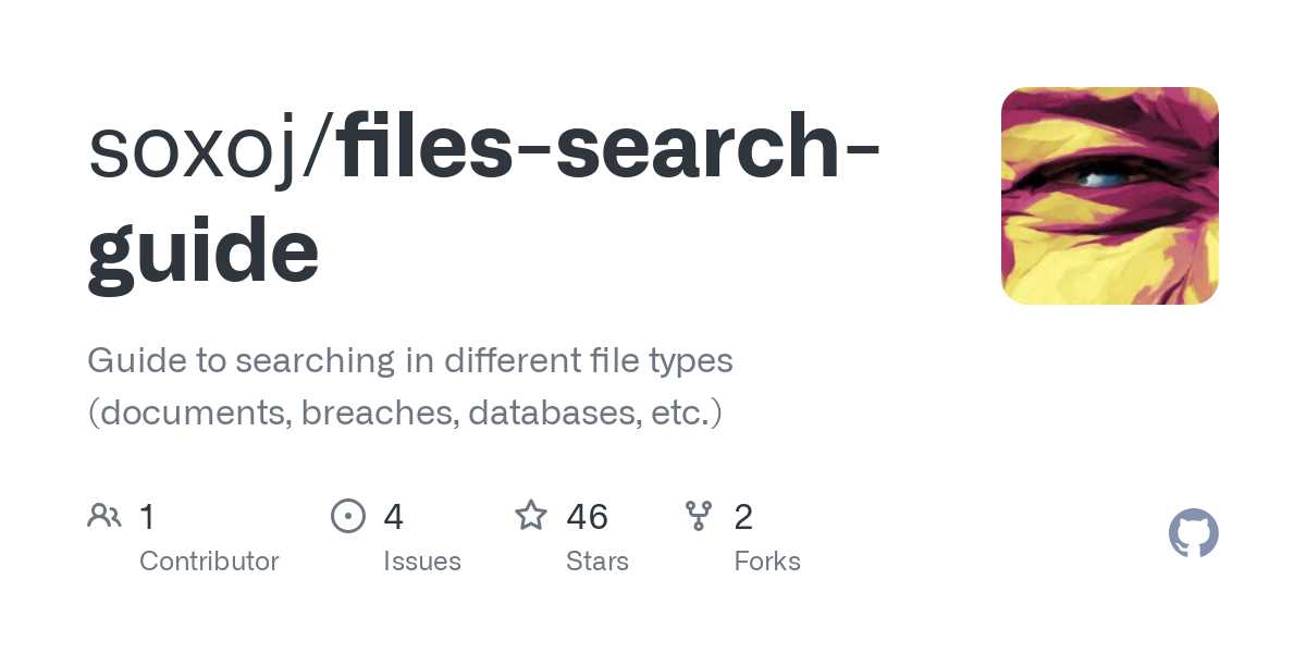 files search guide