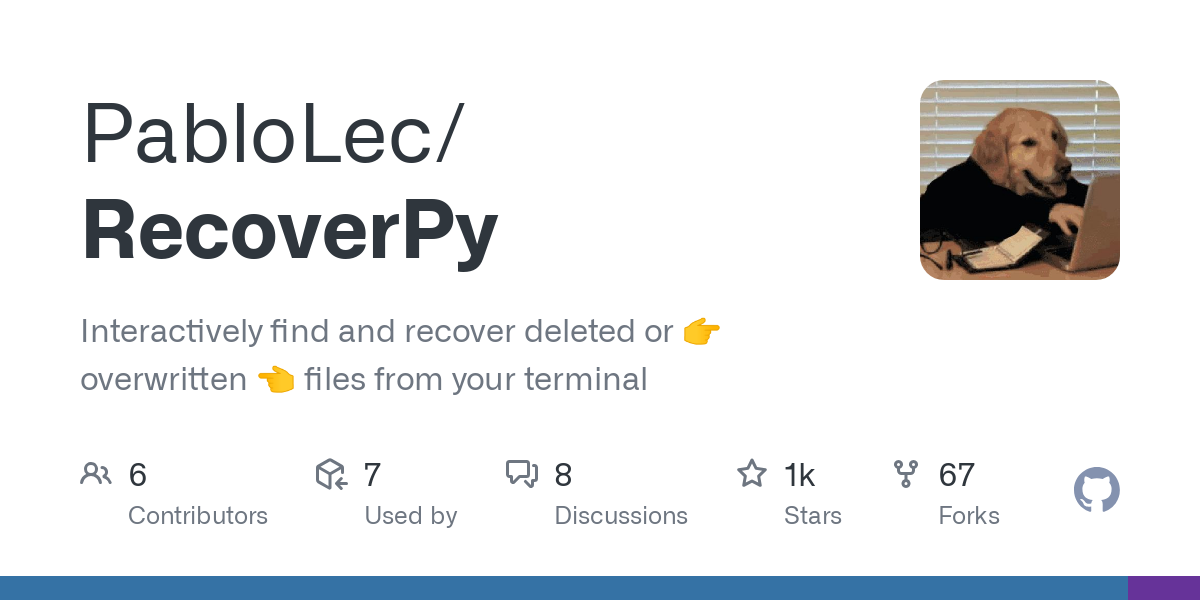 RecoverPy