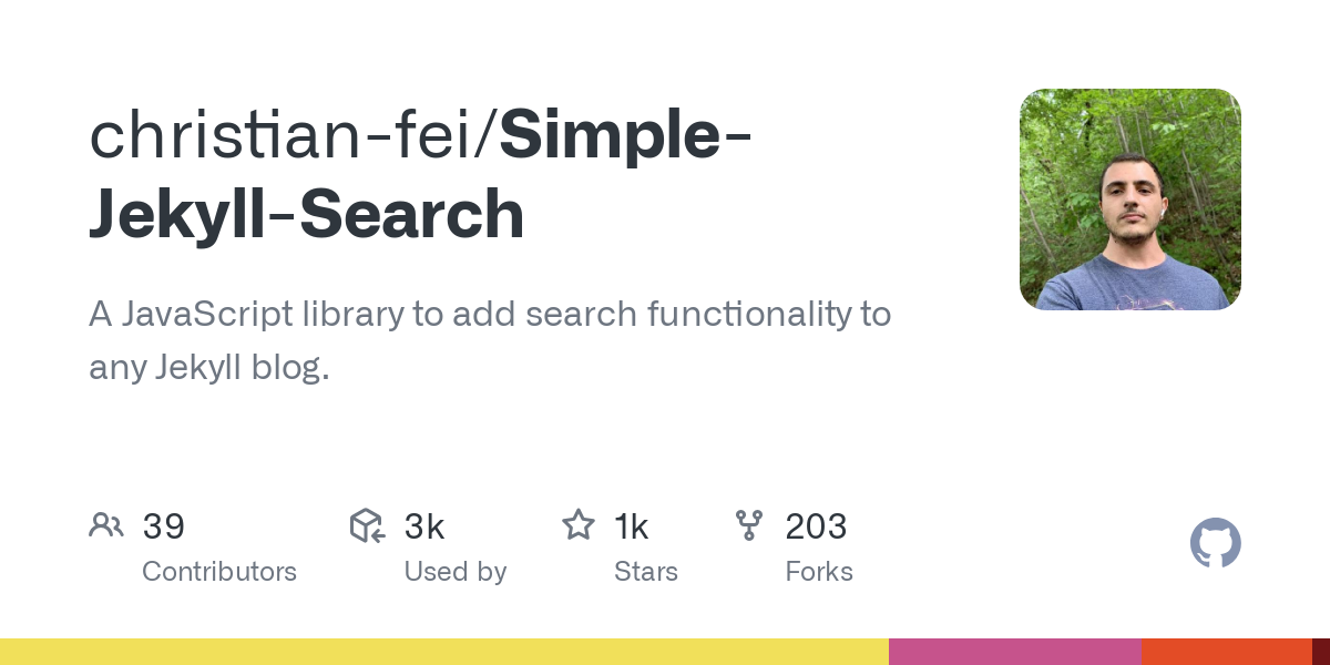 Simple Jekyll Search