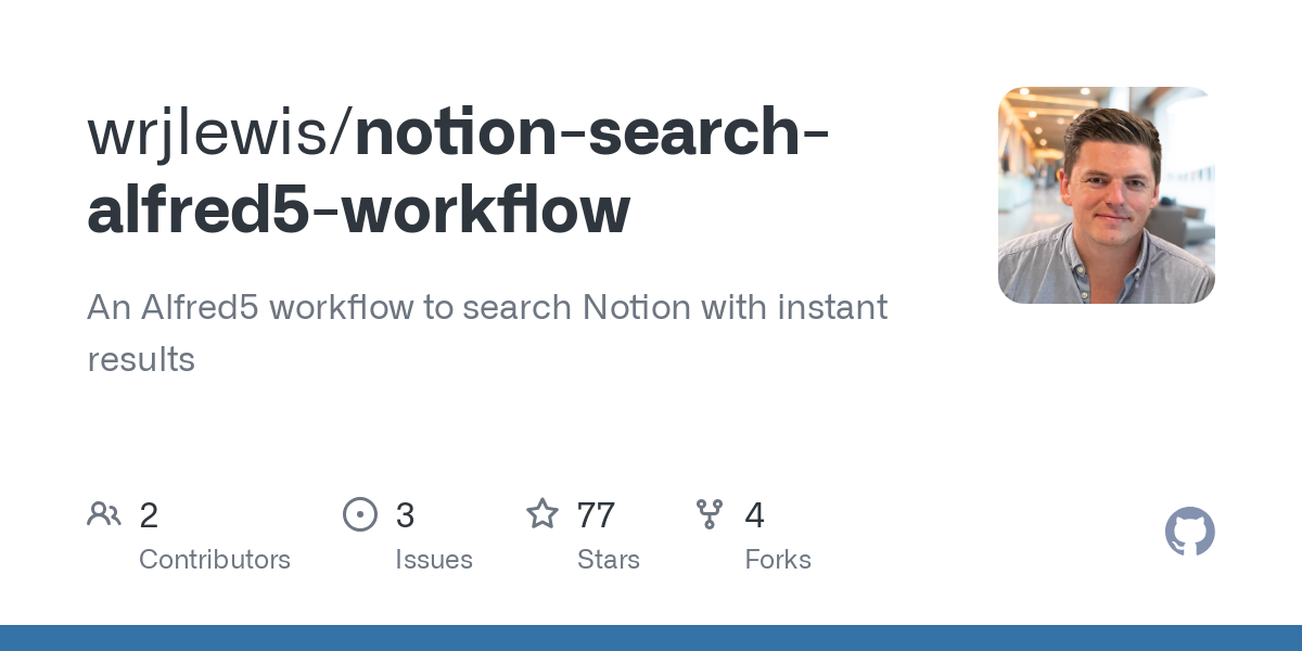 notion search alfred5 workflow