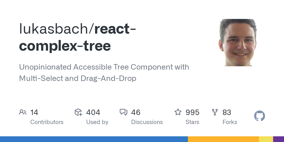 react complex tree