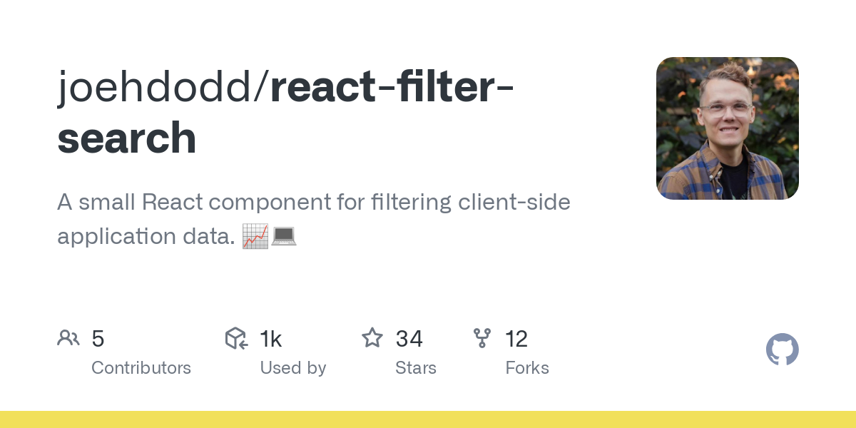 react filter search