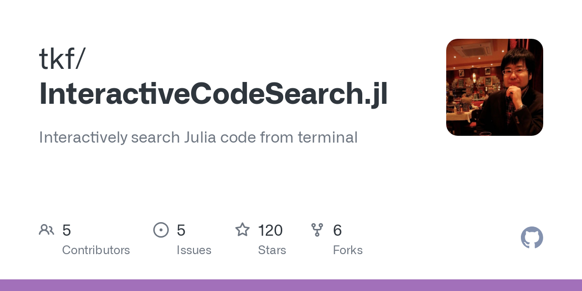 InteractiveCodeSearch.jl