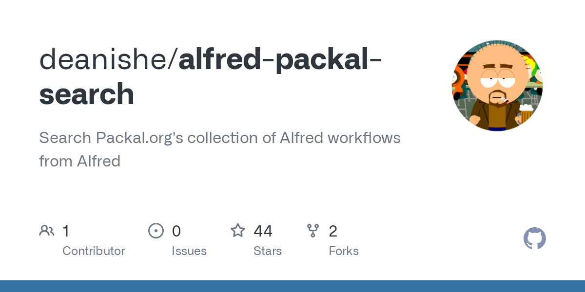 alfred packal search