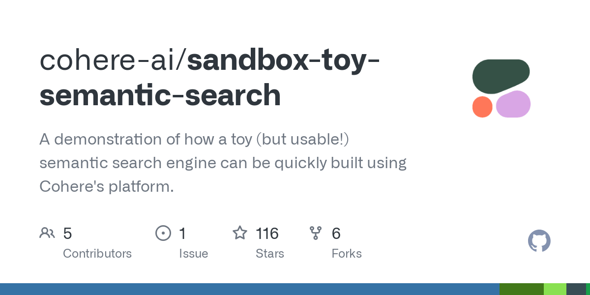 sandbox toy semantic search