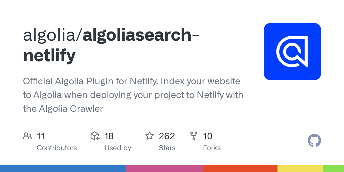 algoliasearch netlify