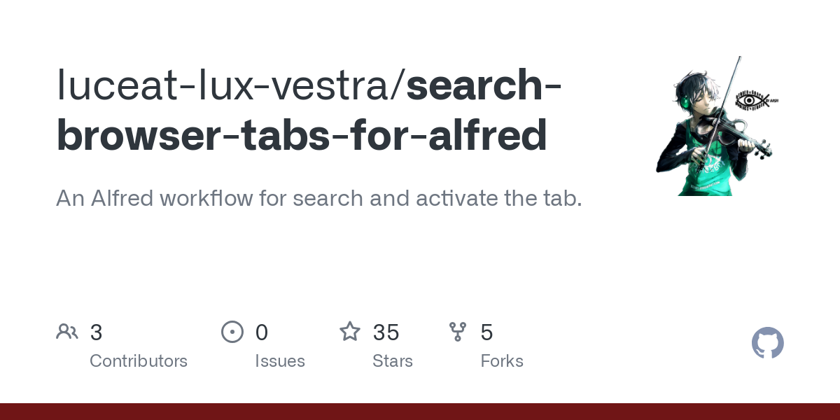 search browser tabs for alfred