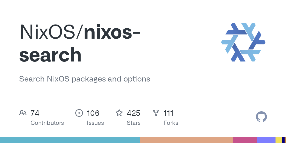 nixos search