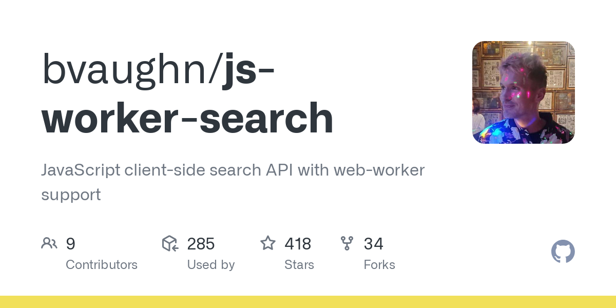 js worker search