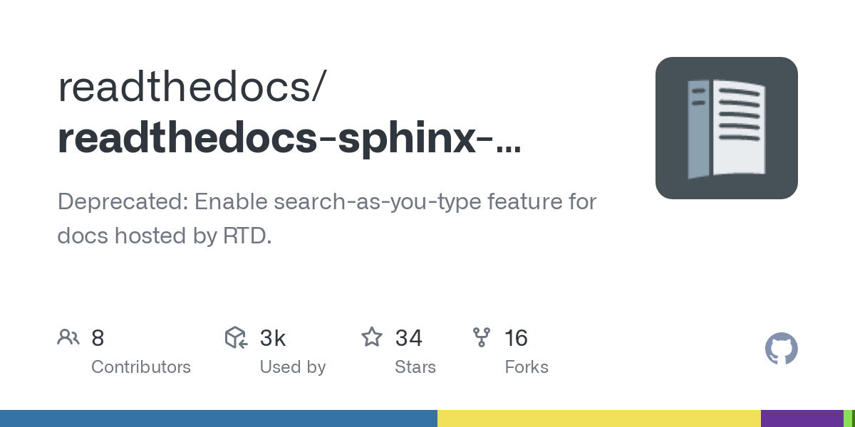 readthedocs sphinx search