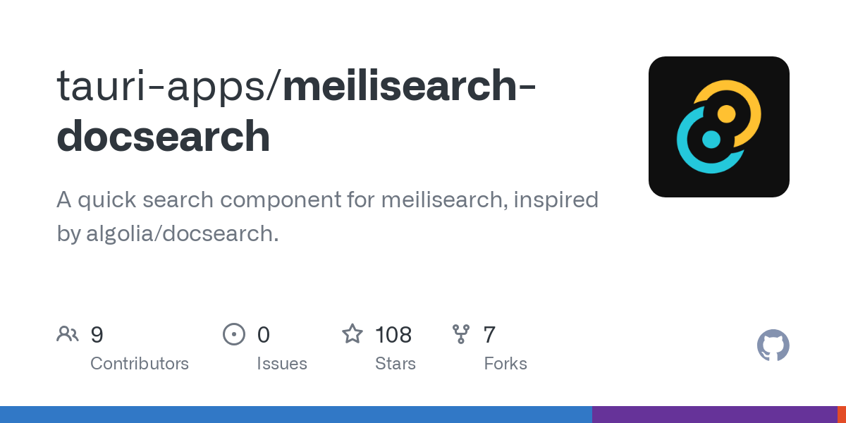 meilisearch docsearch