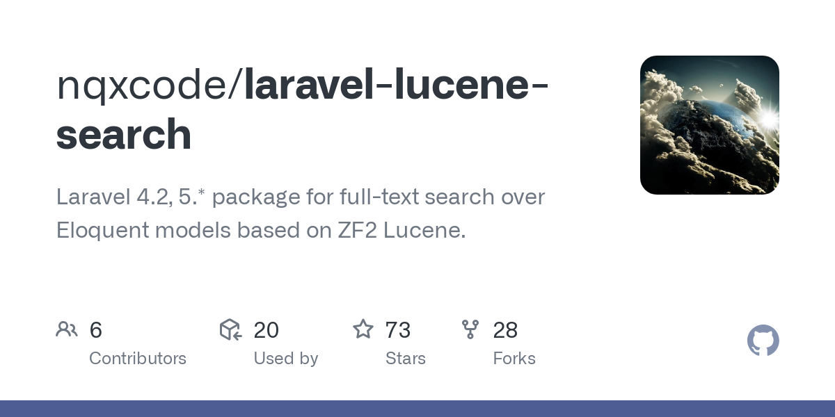 laravel lucene search