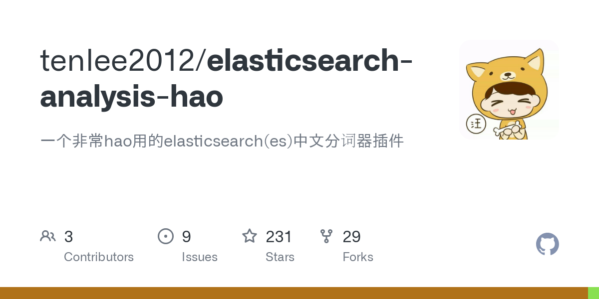 elasticsearch analysis hao