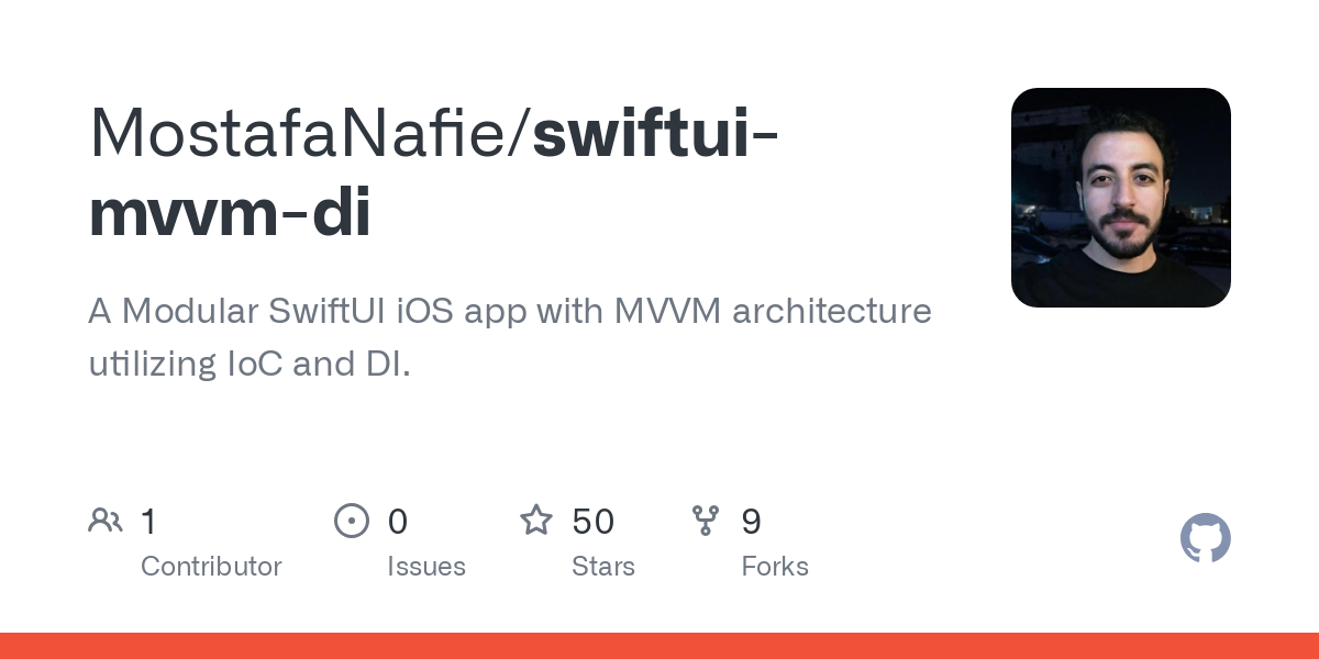 swiftui mvvm di