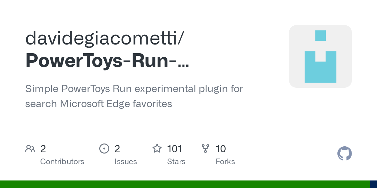 PowerToys Run EdgeFavorite