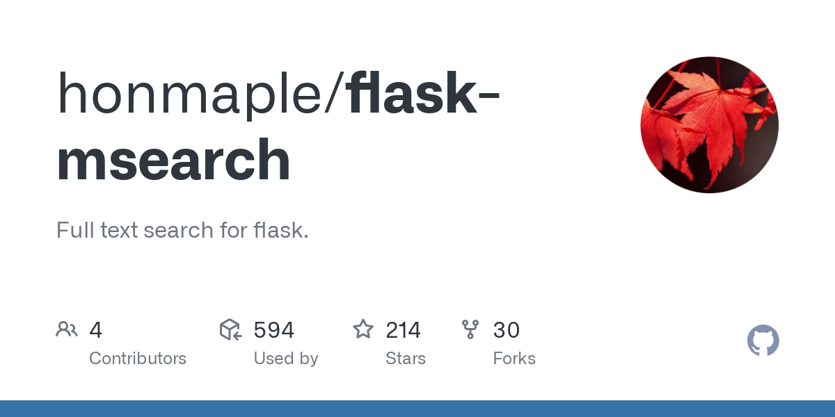 flask msearch