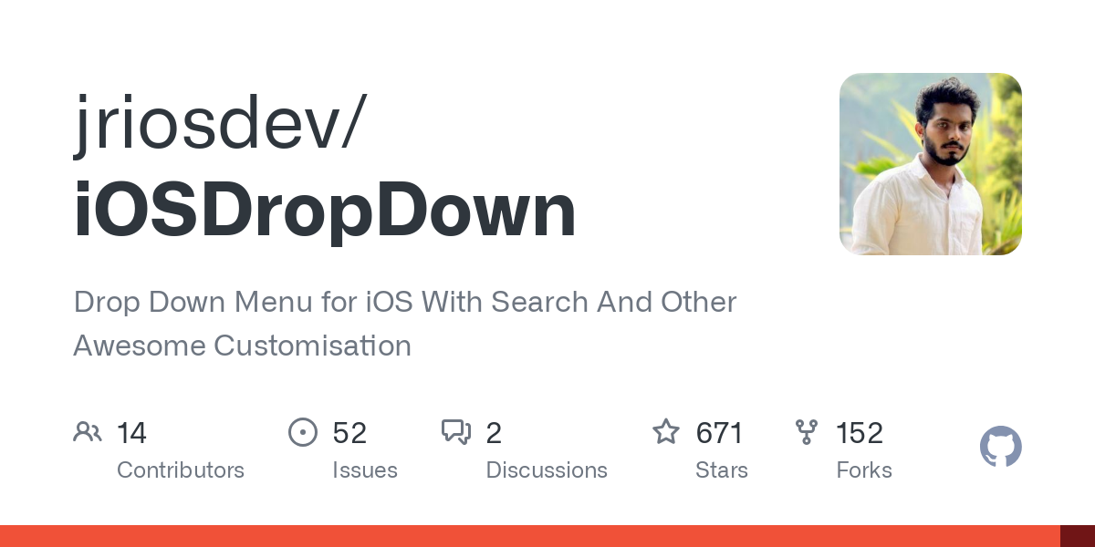 iOSDropDown