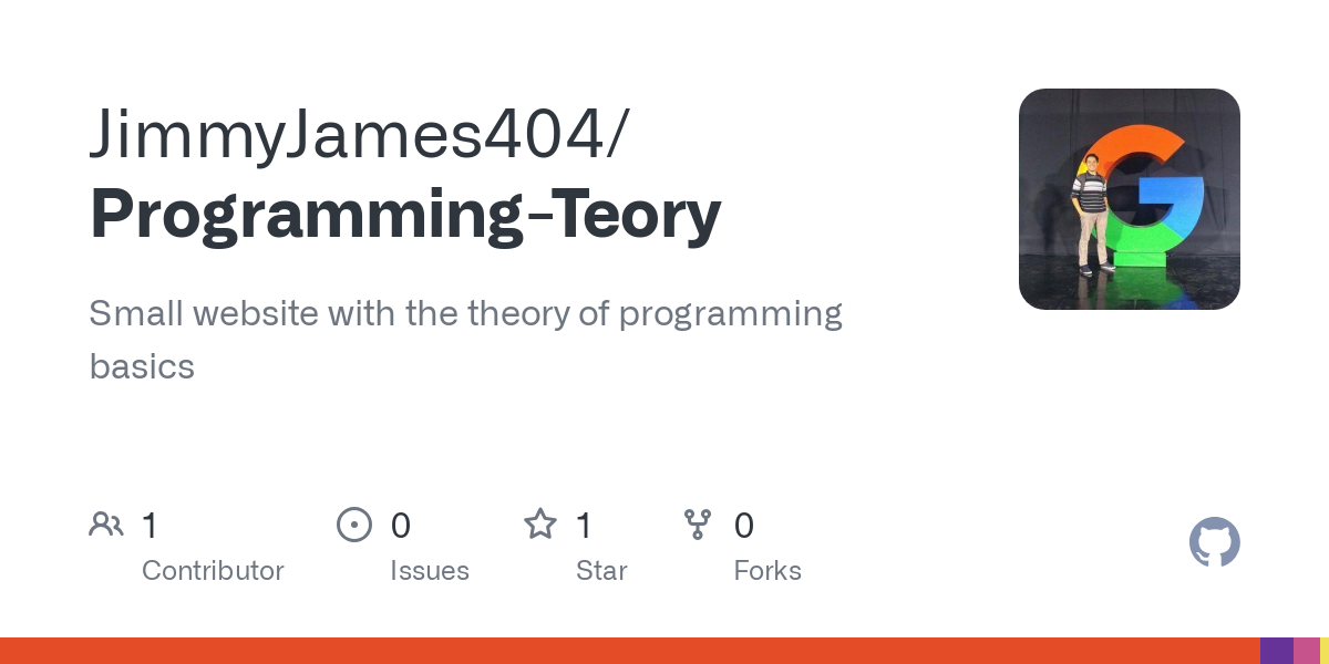 Programming Teory