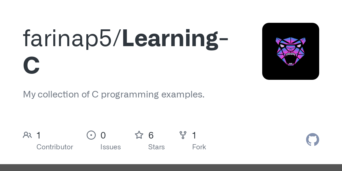 Learning C