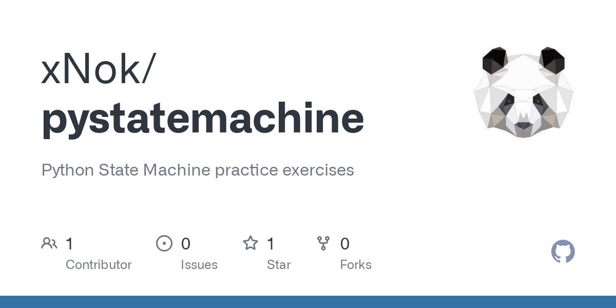 pystatemachine