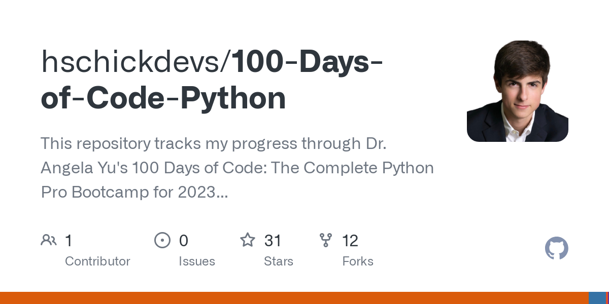 100 Days of Code Python