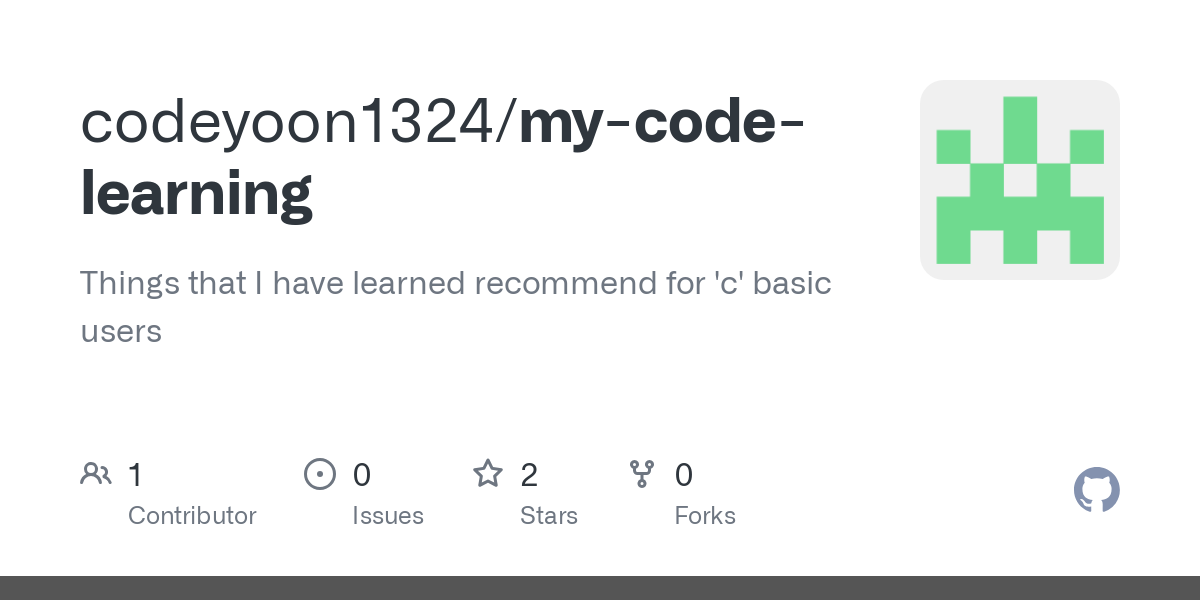 my code learning