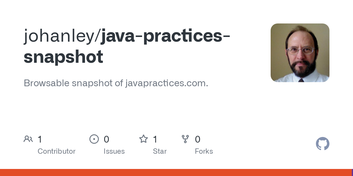 java practices snapshot