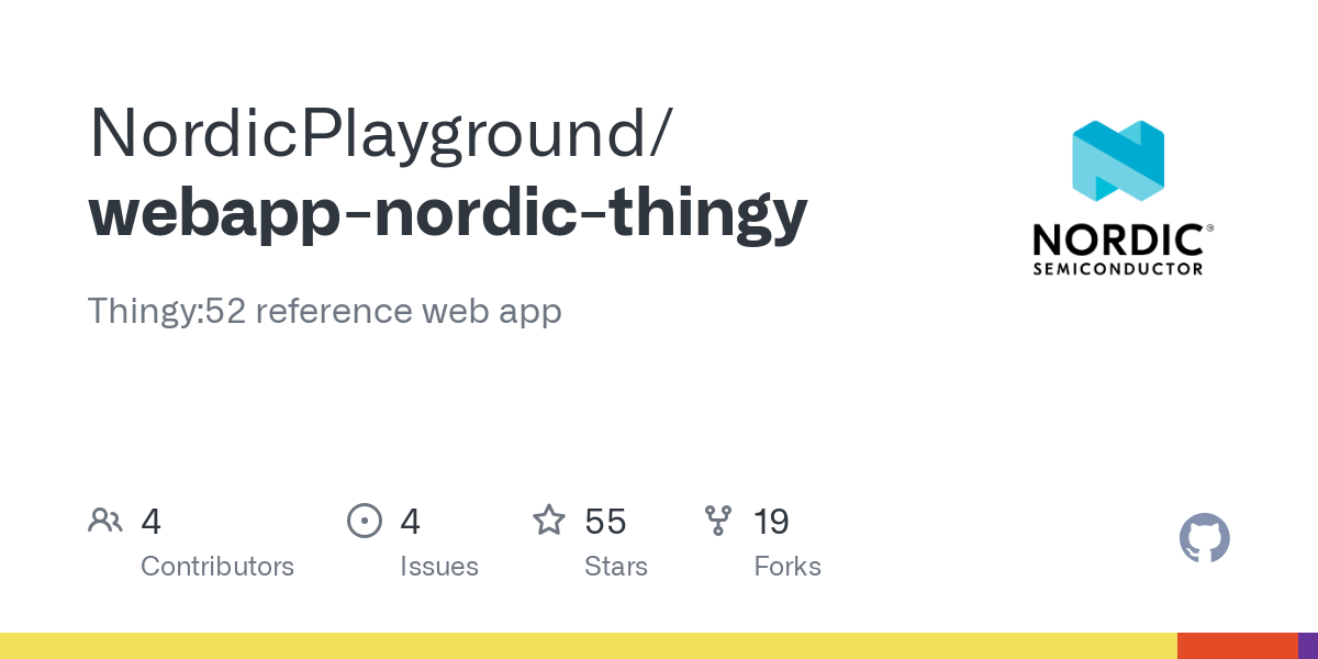 webapp nordic thingy