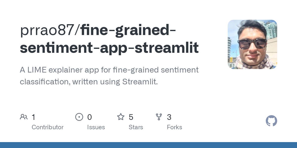 fine grained sentiment app streamlit