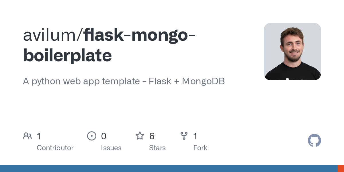 flask mongo boilerplate