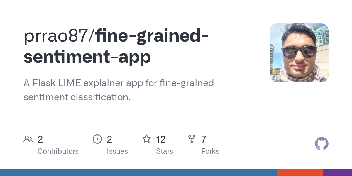 fine grained sentiment app