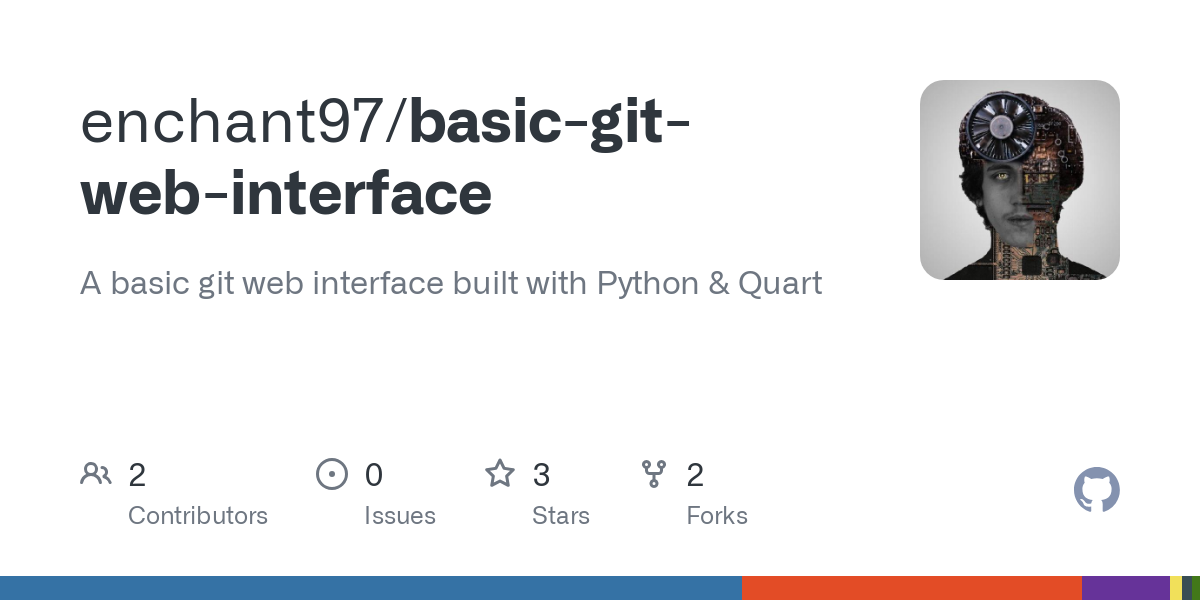 basic git web interface