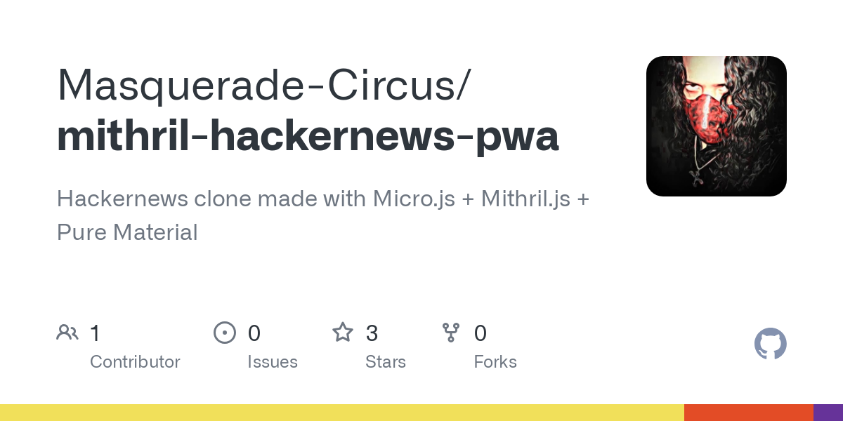 mithril hackernews pwa