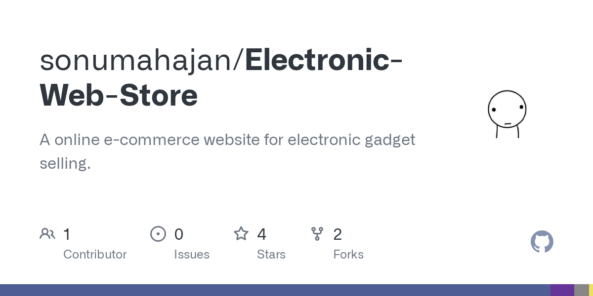 Electronic Web Store