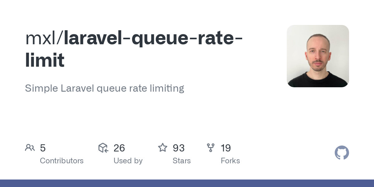 laravel queue rate limit