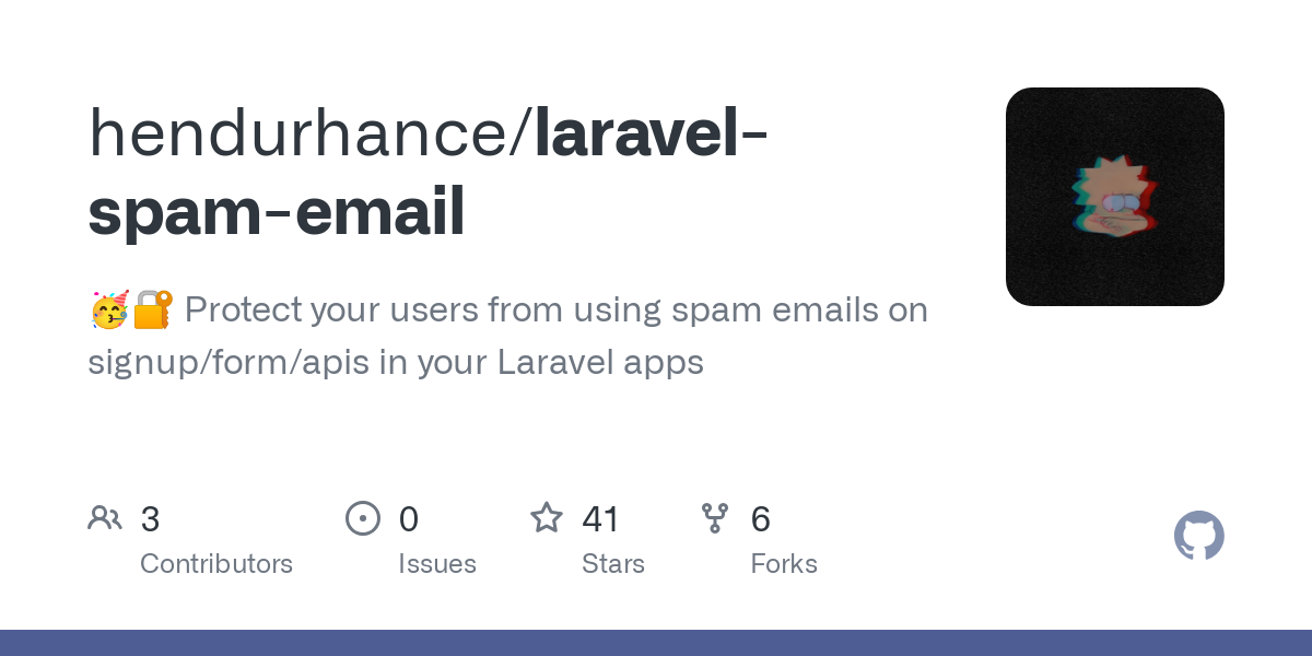 laravel spam email