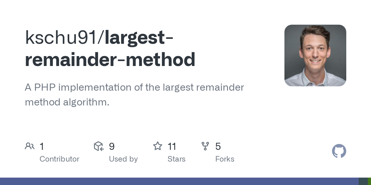 largest remainder method