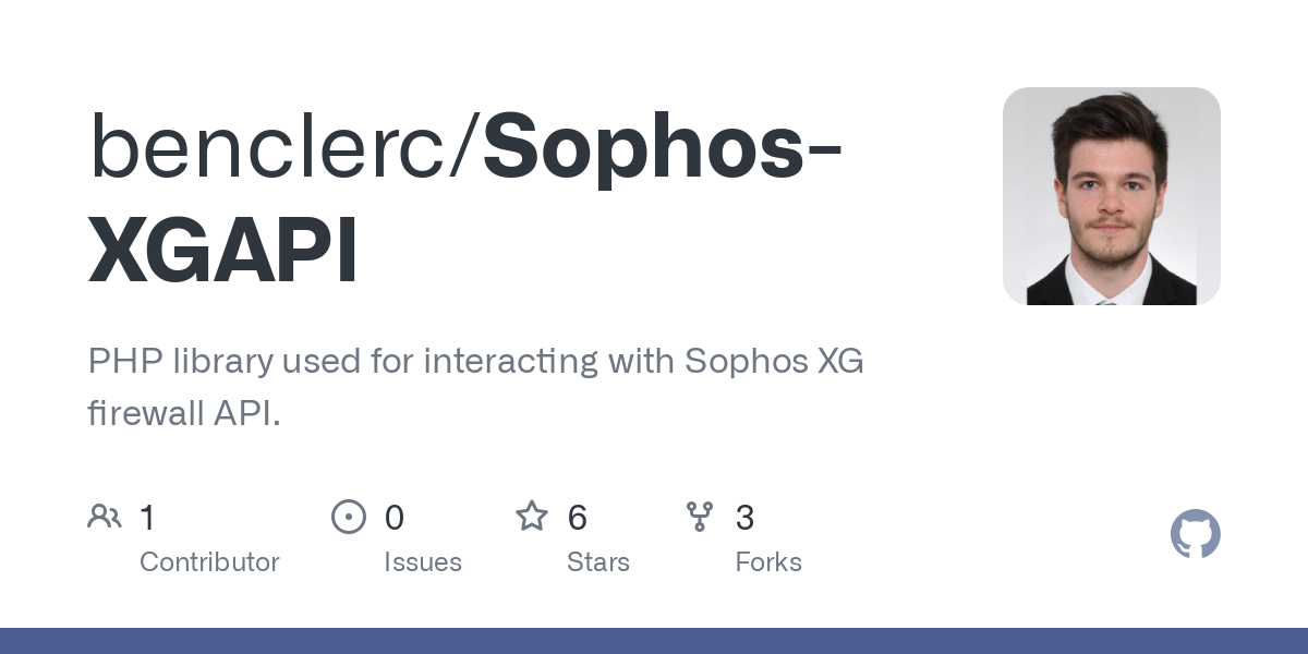 Sophos XGAPI