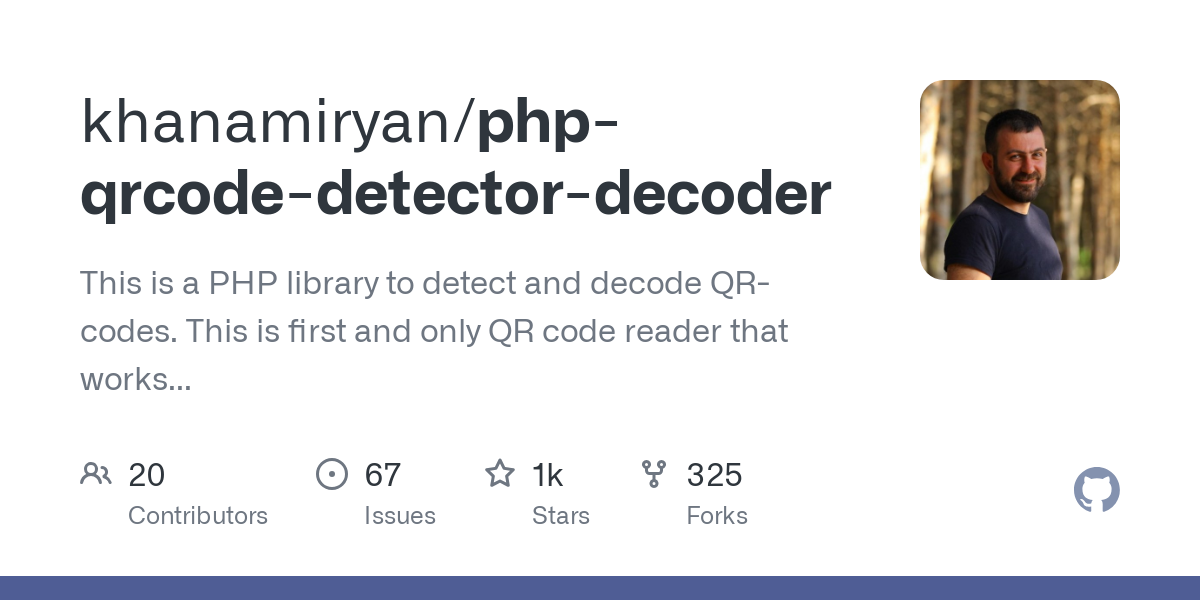 php qrcode detector decoder