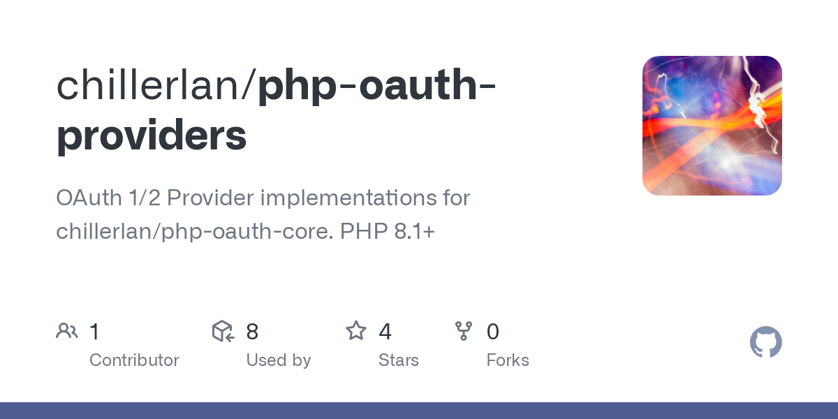 php oauth providers