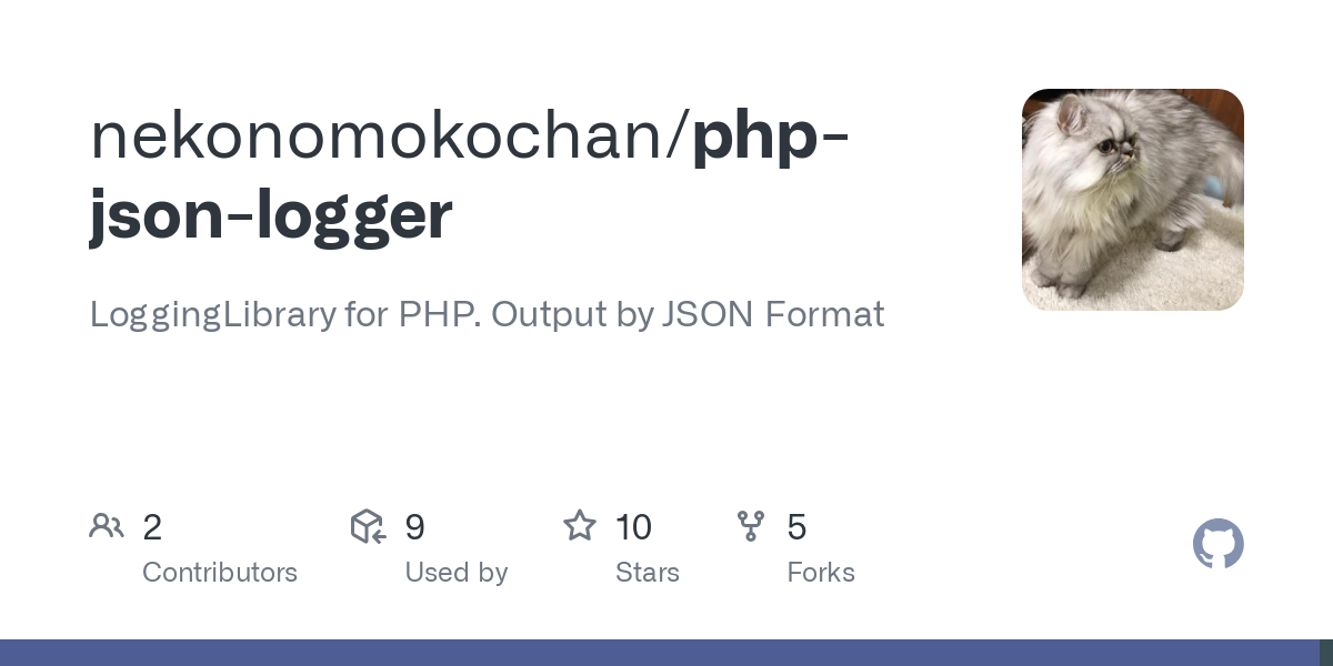 php json logger