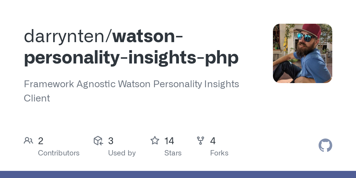 watson personality insights php