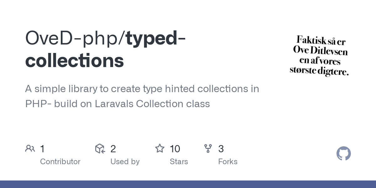 typed collections