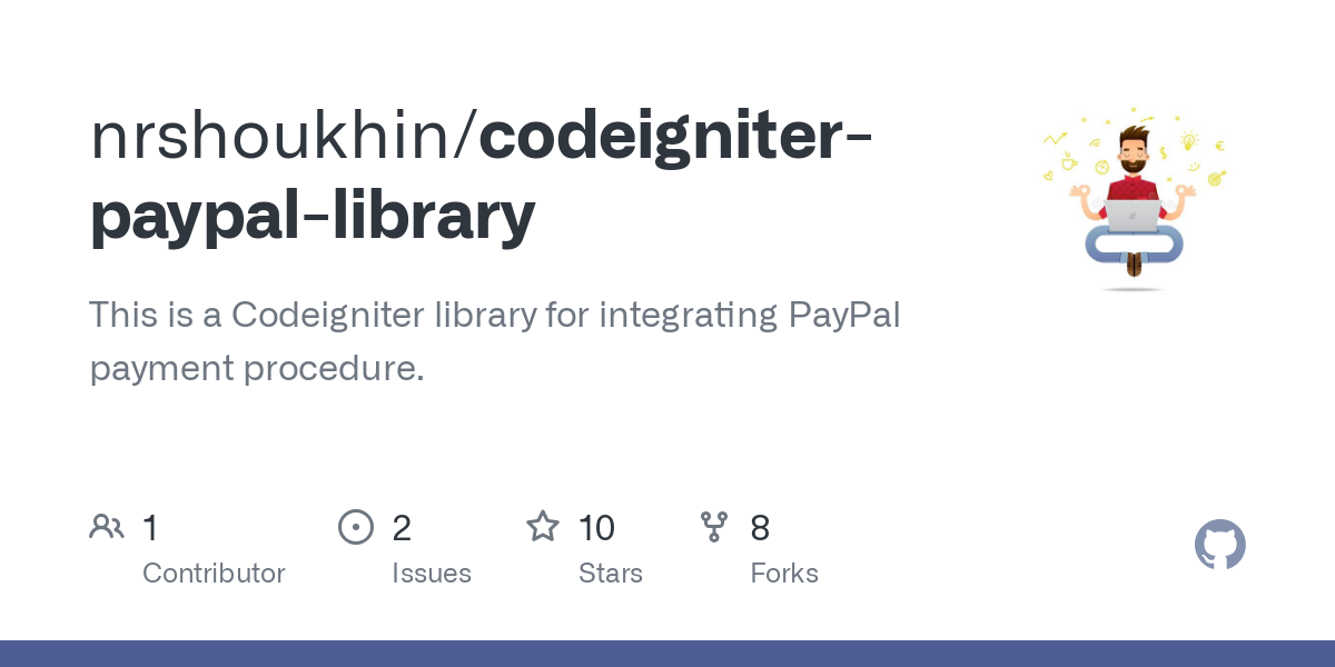 codeigniter paypal library