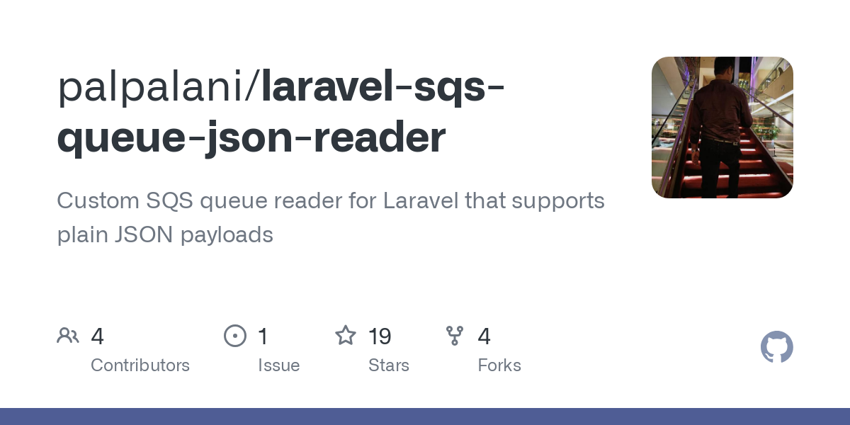 laravel sqs queue json reader