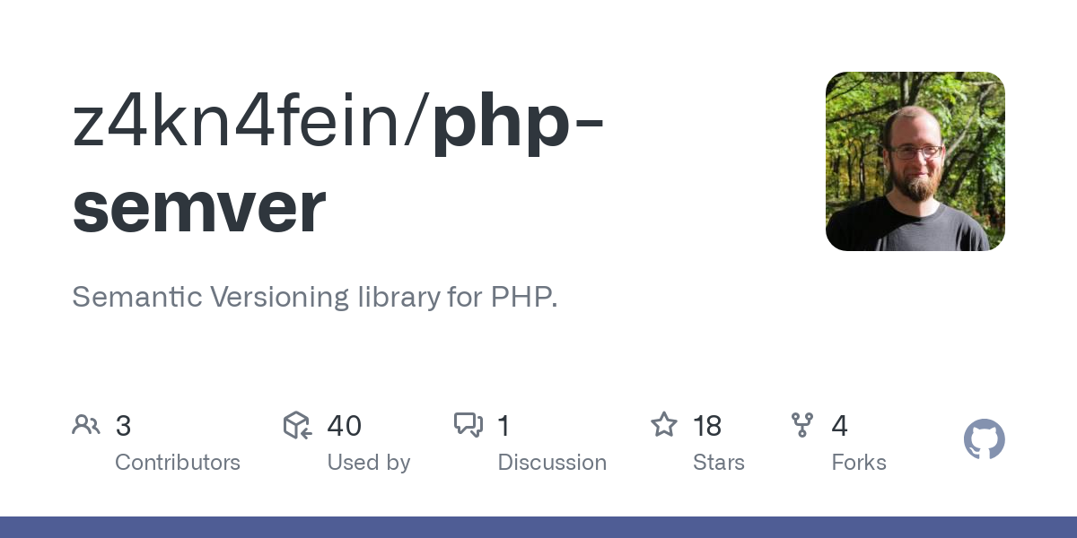 php semver